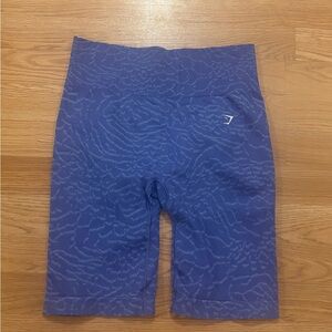 Gymshark Womens M Seamless Shorts High Waisted Athletic Biker 7in Inseam